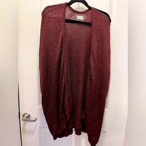 Aritzia Community Iconic Cocoon Cape Cardigan